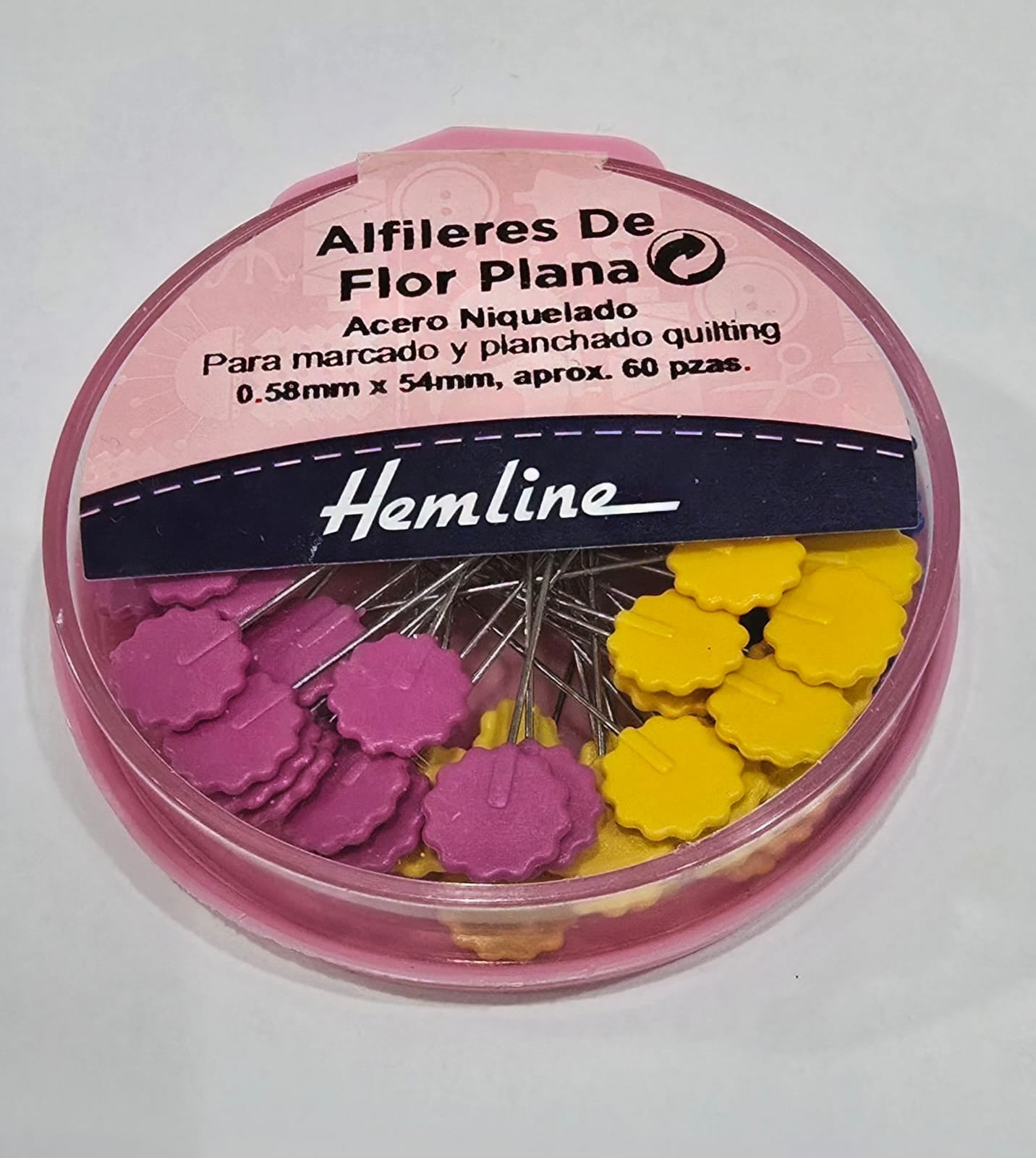 Agulles de flor planes 60 unitats