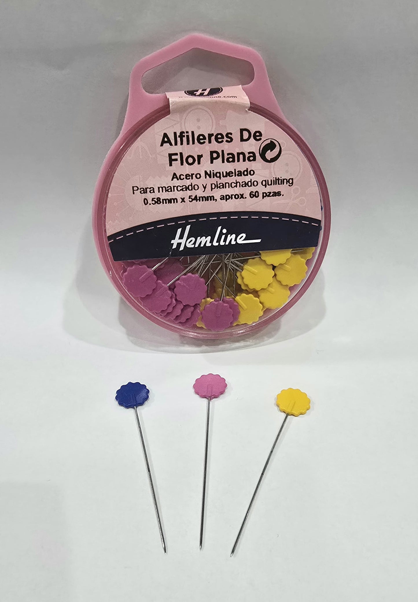 Agulles de flor planes 60 unitats