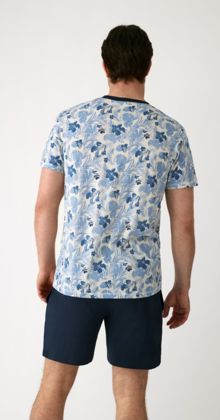 Pijama de cotó per a home - Estil tropical