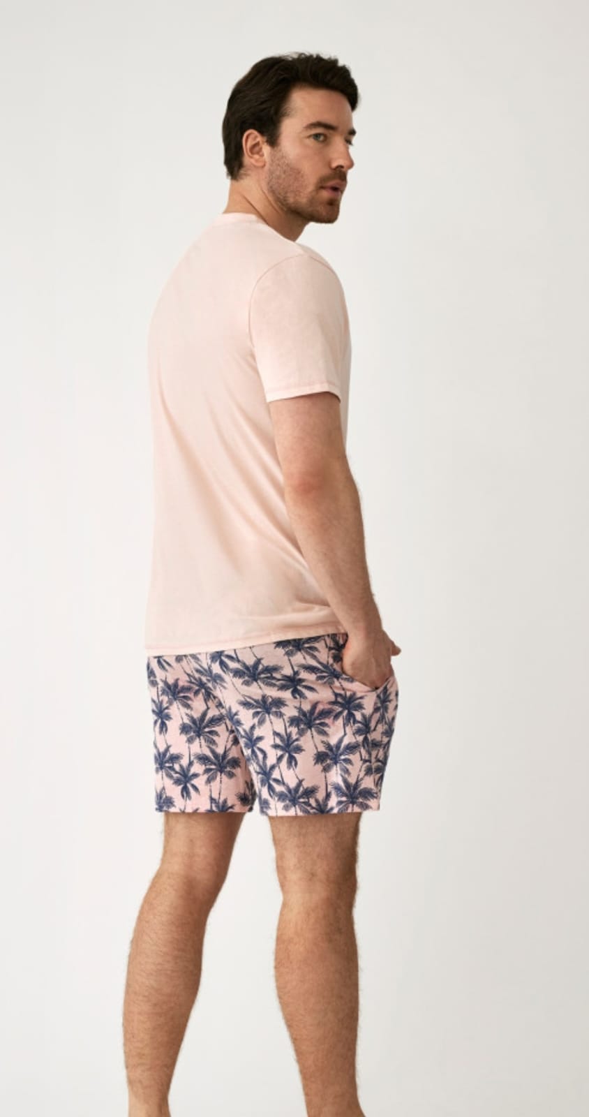 Pijama de cotó per a home - Estil tropical