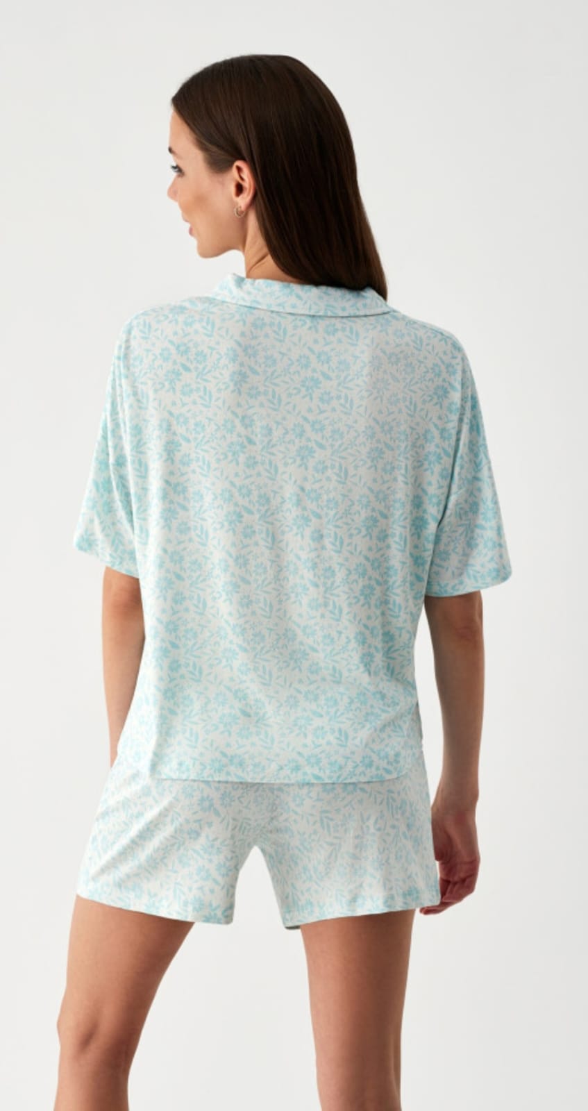 Pijama estiu dona Promise Aqua Bloom