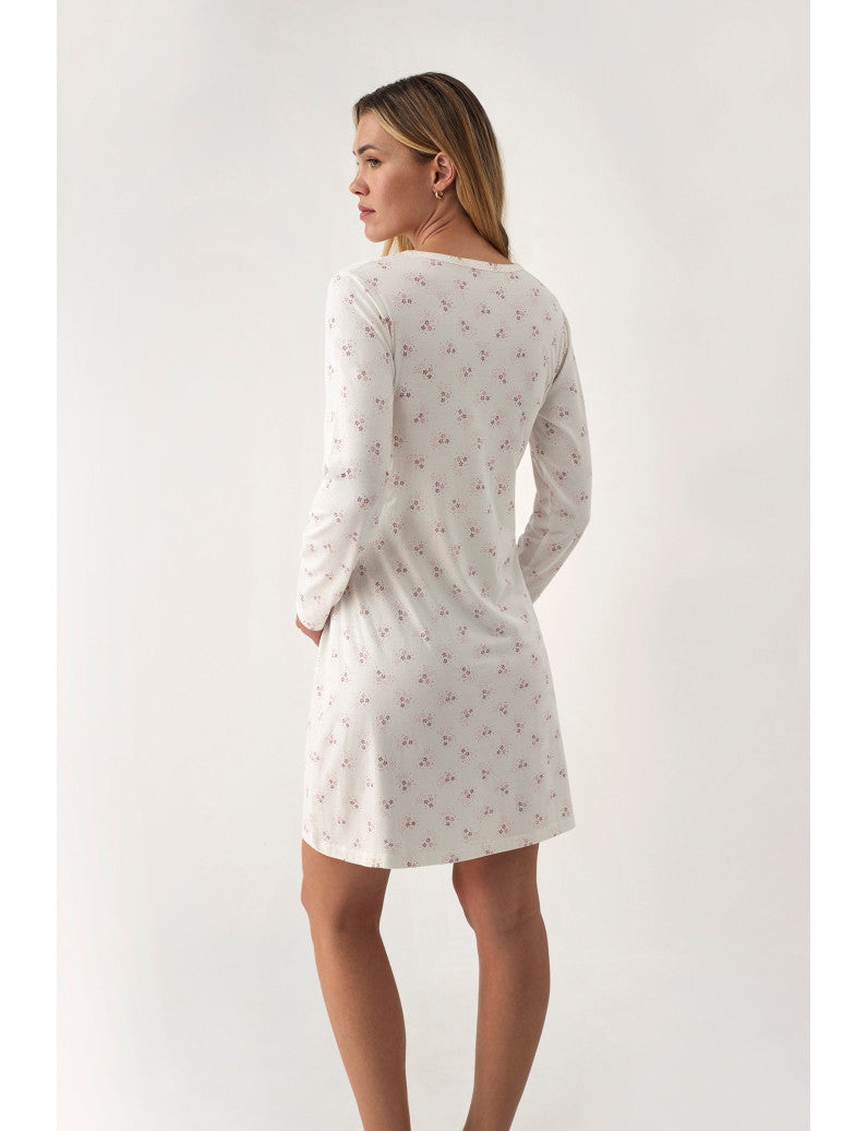 Camisa de dormir de maternitat Blossom Button