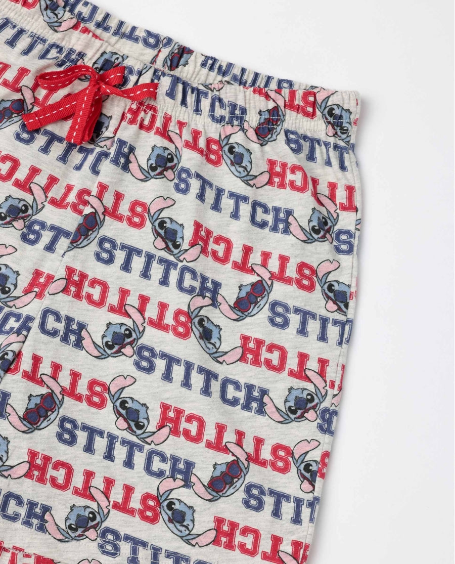 Pijama curt per nen Stitch