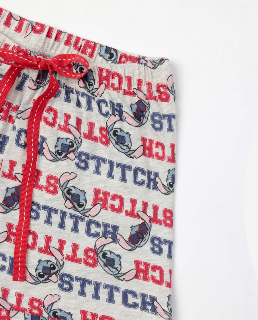 Pijama curt per nena Stitch