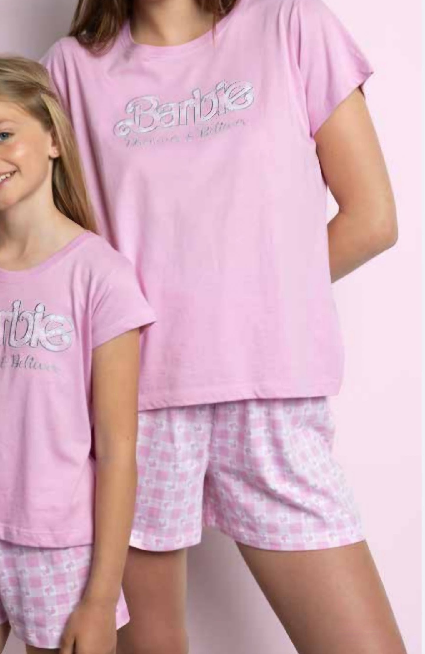 Pijama curt Barbie dona