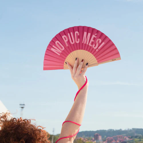 Ventall "no puc més!"