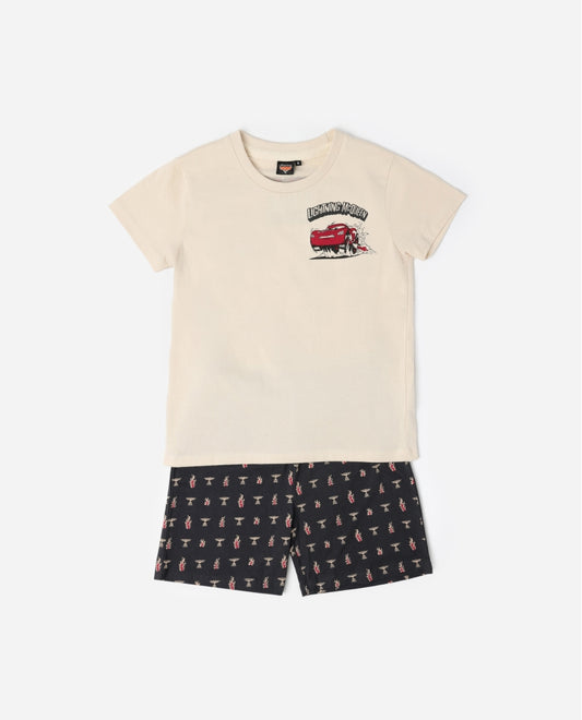 Pijama curt per nen Cars