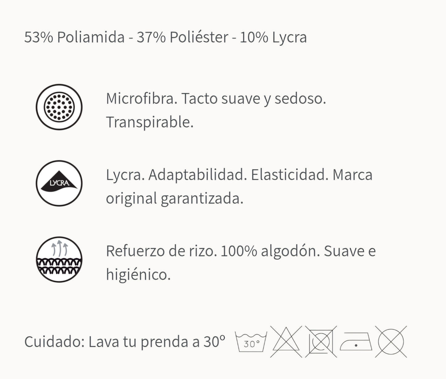 Calces hipster de microfibra Avet  37074