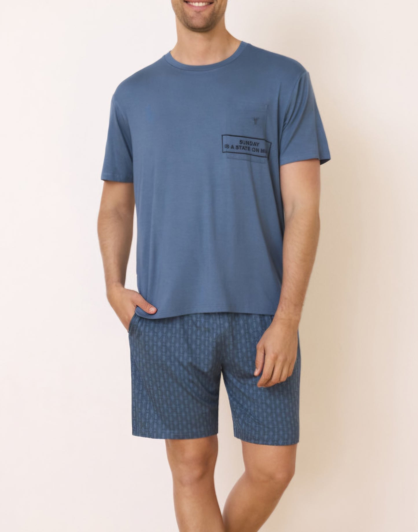 Pijama curt Promise home H34802