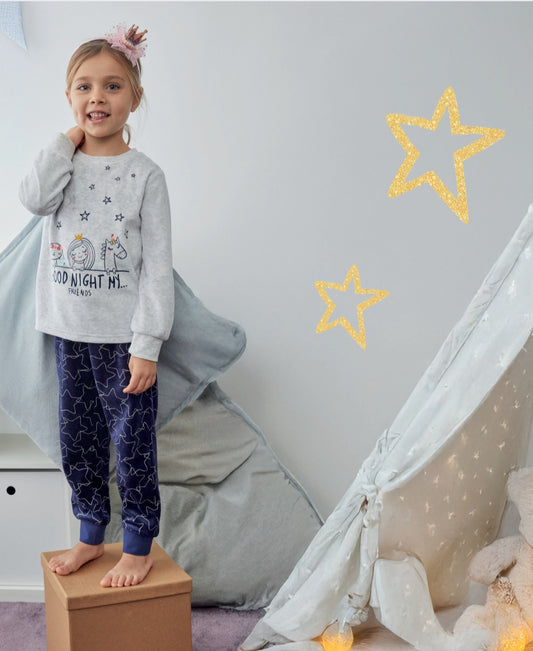 Pijama "vellut" nena Tobogan