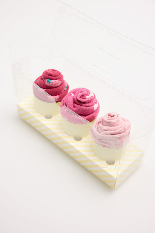 Pack 3 mitjons "cupcake" (35-40)