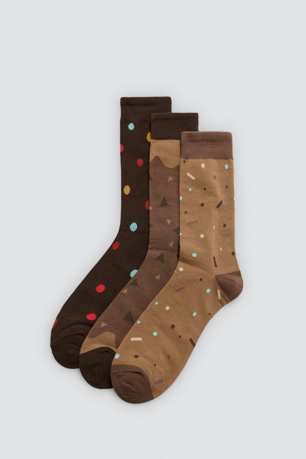 Pack 3 mitjons "cupcake" (41-45)