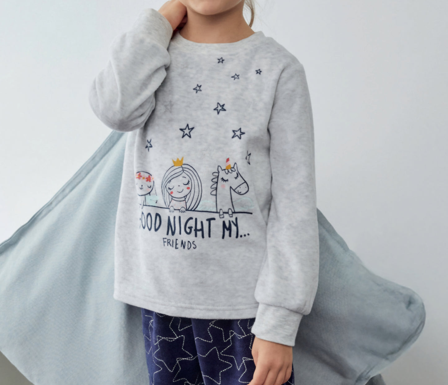 Pijama "vellut" nena Tobogan