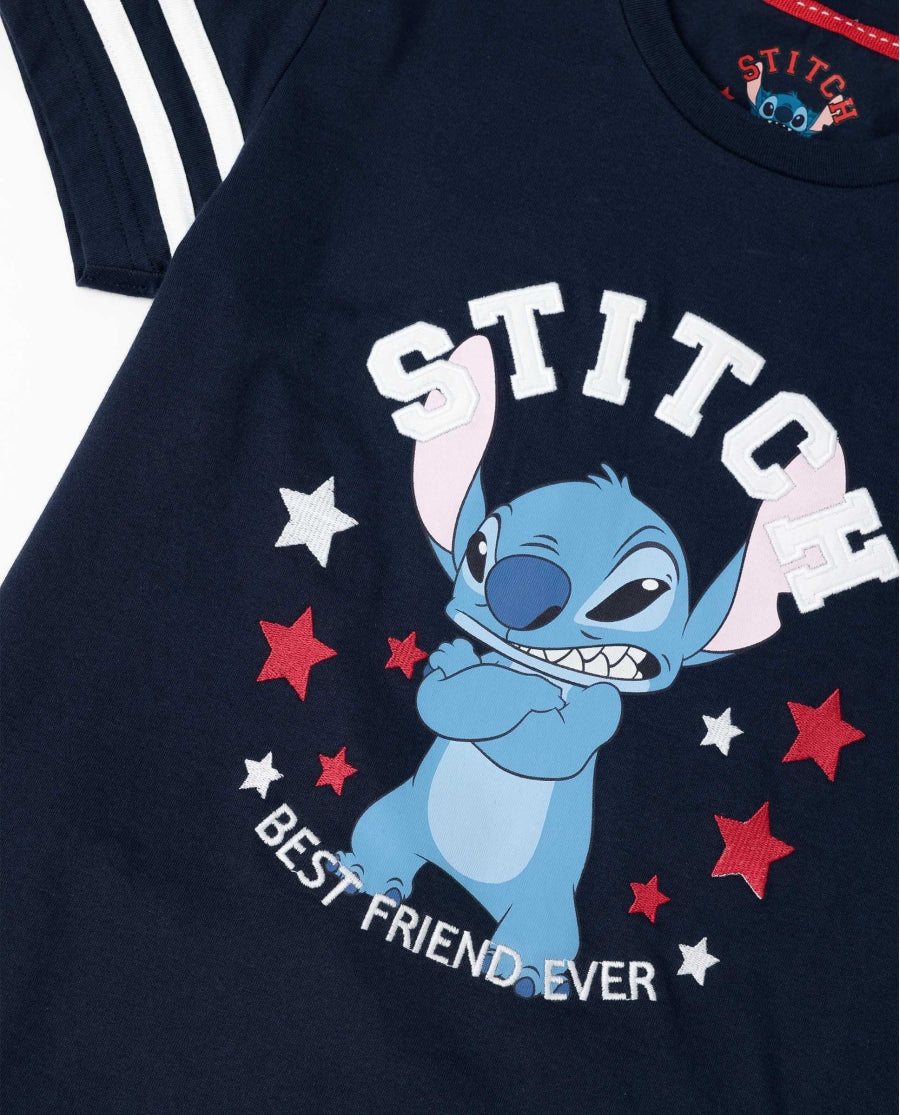 Pijama curt per nen Stitch