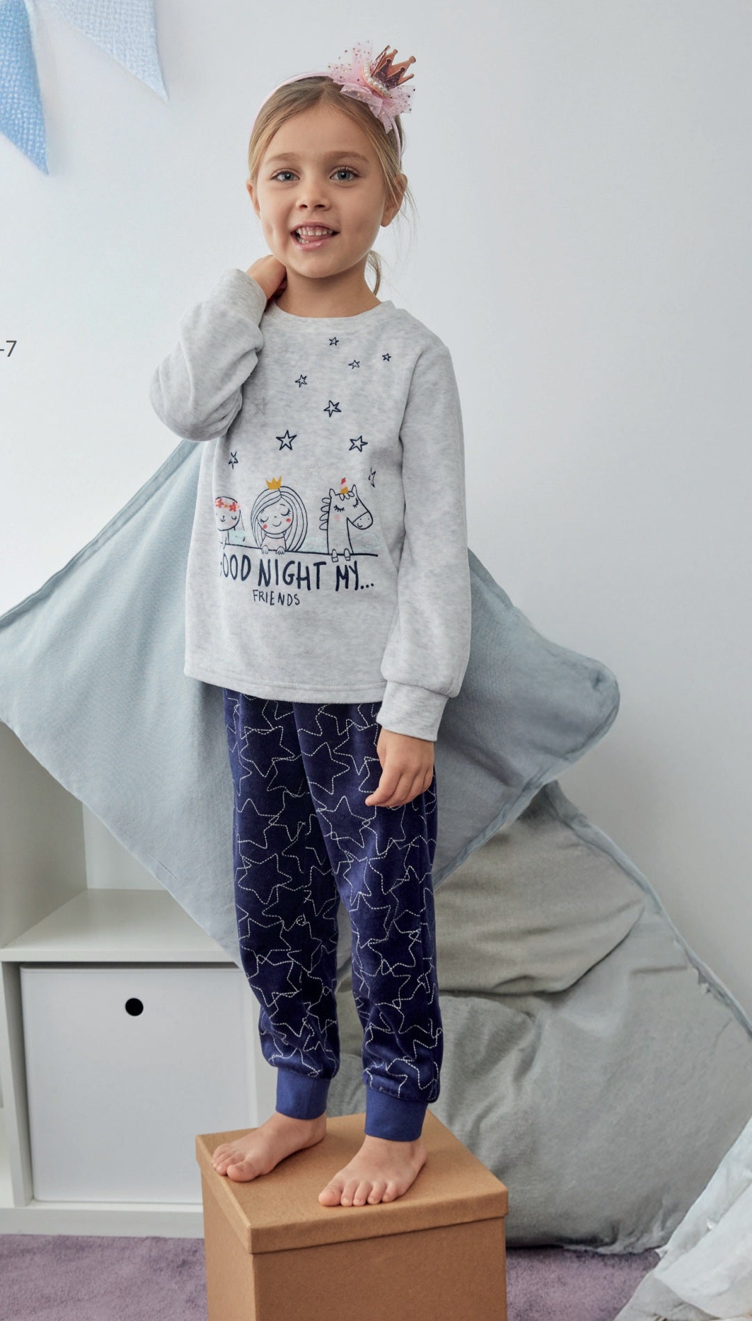 Pijama "vellut" nena Tobogan