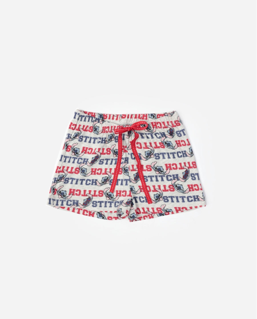 Pijama curt per nena Stitch