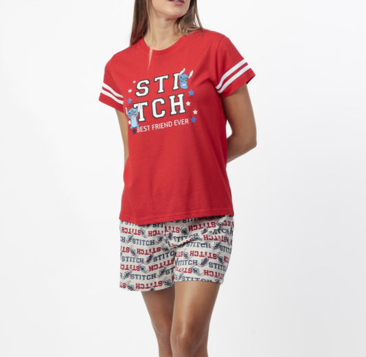 Pijama estiu Stitch dona